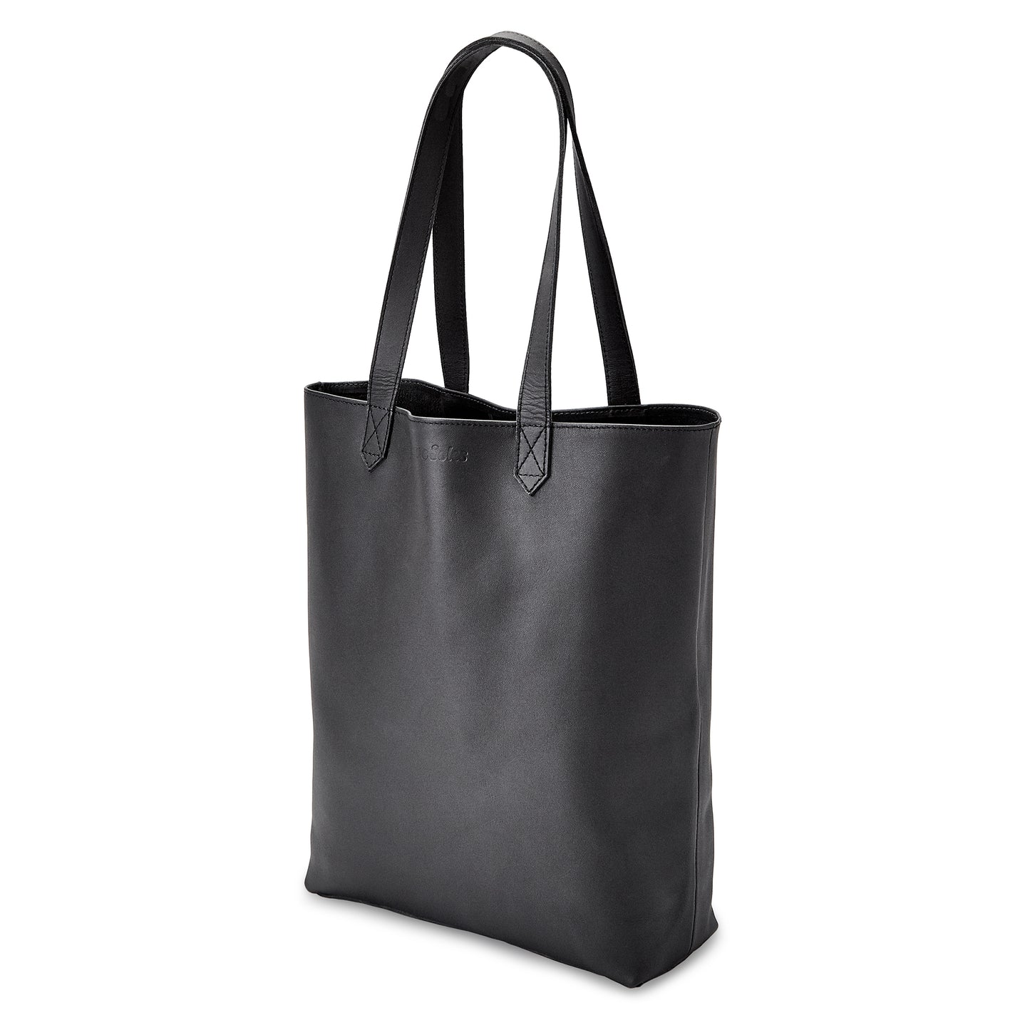 The Miina Jessica  leather bag in black,